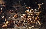 Agostino Carracci Flood oil painting